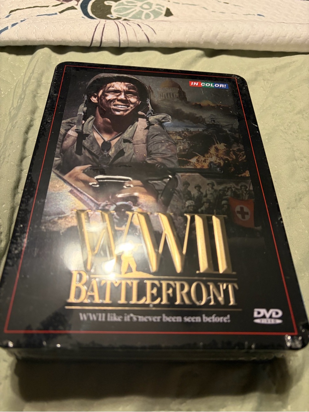 WWII Battlefront DVD Steelbook - Black